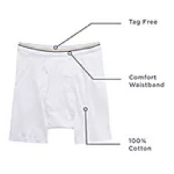 Stafford Mens 4 Pack Boxer Briefs - Picture 2 of 4